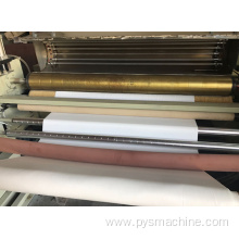 Non-woven fabric punching machine